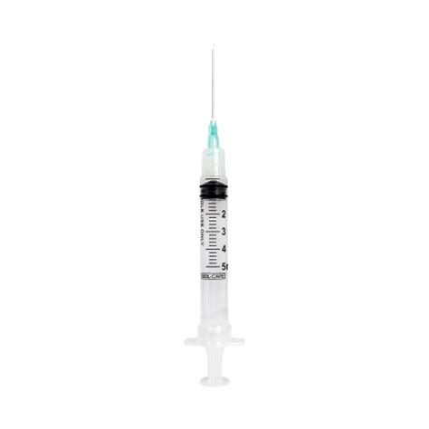 Sol Millennium Im Safety Hypodermic Syringe With Needle Ml