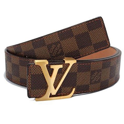 Louis Vuitton Lv Unisex Lv Initiales Mm Belt Brown Lulux