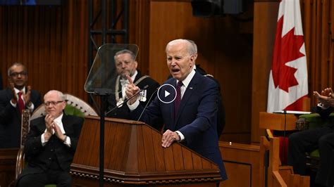 Biden Addresses Canadian Parliament - The New York Times