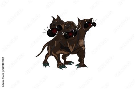 Cerberus Hellhound Mythological Three Headed Dog The Guard Of The