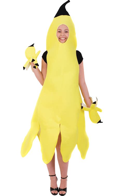 Adult Banana Girl Costume Uk