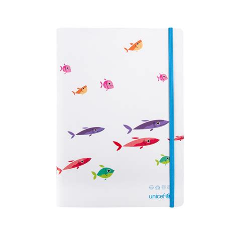 Cuaderno Peces Cuadr Cula Regalo Solidario Unicef