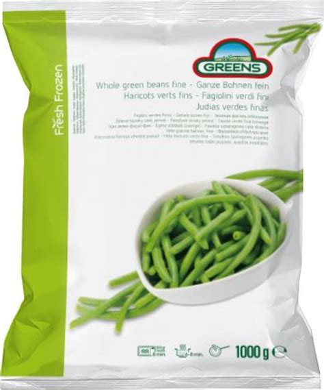 Greens Whole Green Fine Beans 1kg Greens Kosher Food Direct To Your