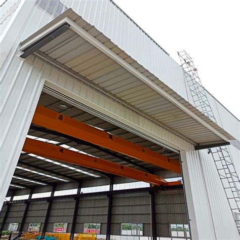 Prefabricated Building Metal Workshop Hangar Hall Prefab Structural