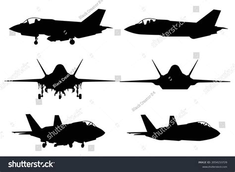 64 F35 Silhouette Images, Stock Photos & Vectors | Shutterstock