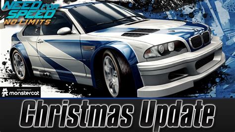 Need For Speed No Limits Christmas Update New Cars Most Wanted M3 Gtr Youtube