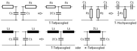 Passive Elektrische Filterschaltungen