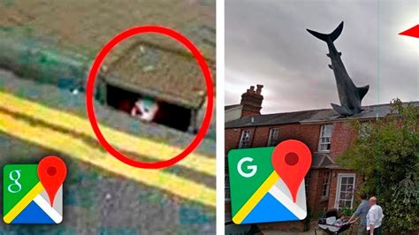 OS LUGARES MAIS BIZARROS QUE ENCONTREI NO GOOGLE MAPS YouTube