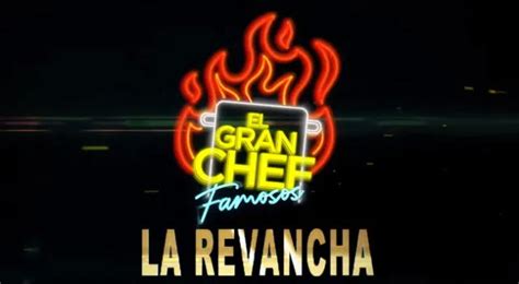 El Gran Chef Famosos La Revancha José Peláez sorprende al anunciar