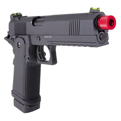 Pistola Airsoft Black Devil Hi Capa 5 1 1911 Rossi GBB Carregador