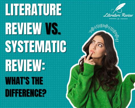 Literature Review Vs Systematic Review What S The Difference Literature Review Help Uk