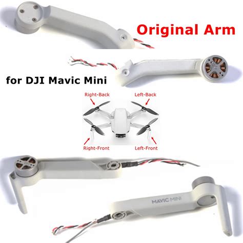 Original New Dji Mavic Mini Motor Arm Repair Spare Parts Replacement