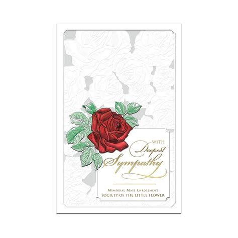 Mass Cards Society Of The Little Flower