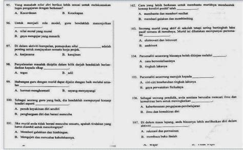 Contoh Soalan Ujian Kelayakan Calon Guru AlinakruwJohnson