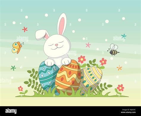 Happy Easter Stock Vector Images Alamy