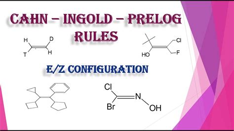 How To Predict Ez Configuration By Cahn Ingold Prelog Rules Cip