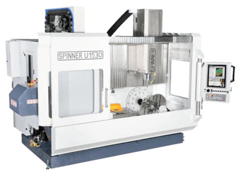 New SPINNER U5-1530 COMPACT Vertical Machining Centers (5-Axis or More ...