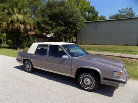 1985 Cadillac Sedan Deville 1 Owner Car With Only 22 K Miles Showroom
