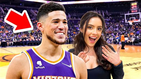 I Took My Girlfriend To Her FIRST NBA Game!! *Devin Booker Surprise ...