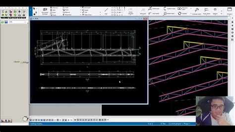 Grasshopper Tekla Drawing Automatic 12 Truss Drawing In 3 Mins Youtube