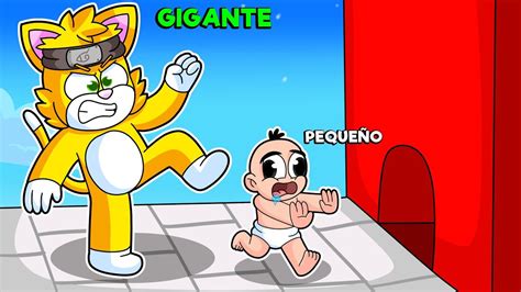 Gigante Vs Peque O En Roblox Cambia Tu Tama O Para Pasar Noobs