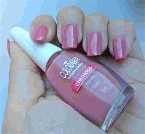 Esmalte Nude Intenso Colorama Manicure Bapho E Elegante Da Semana