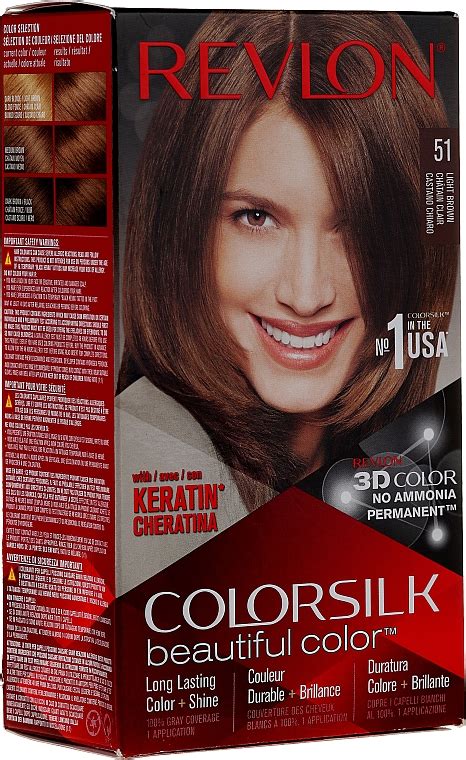 Revlon Colorsilk Beautiful Color Tinte Permanente Para Cabello Sin