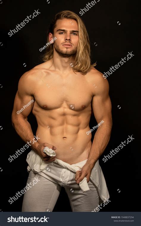 Blonde Muscular Model Images Stock Photos Vectors Shutterstock