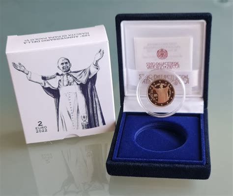 Vatican 2 Euro 2022 Paolo VI Proof Catawiki