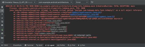 Android App Stack Trace Dong Oleary