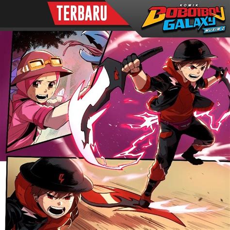 Boboiboy Galaxy Season Issue Ilustrasi Komik Animasi Komik