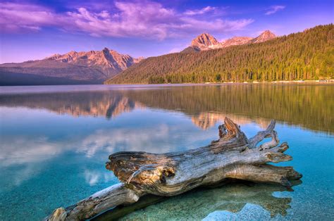 Redfish Lake Reflecting Sawtooth Mountains Chad Case Photography And Video