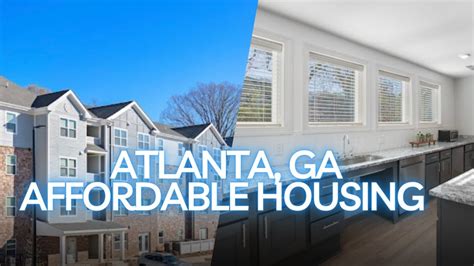 New Affordable Housing In Atl Based On Income Apartment Hunting