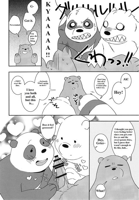 Rule 34 Bear Bed Blush Cartoon Network Cold Sweat Comic Doujinshi English Text Grizzly