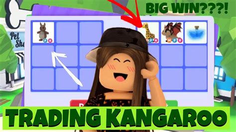 TRADING KANGAROO Adopt Me Roblox YouTube