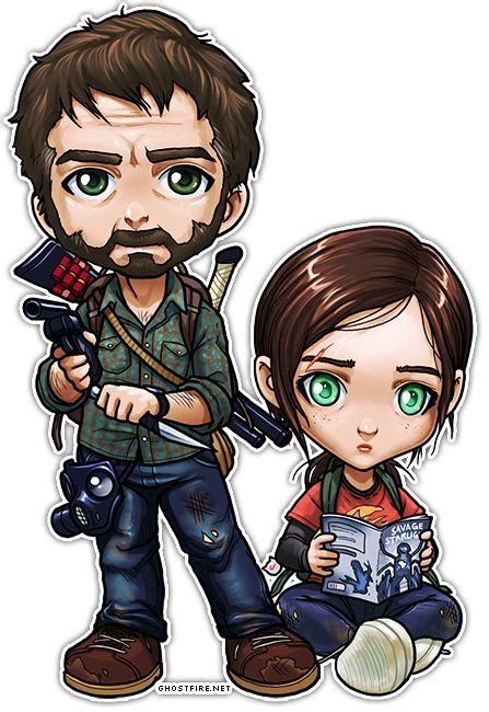 The Last Of Us Joel And Ellie By Ghostfire Deviantart On