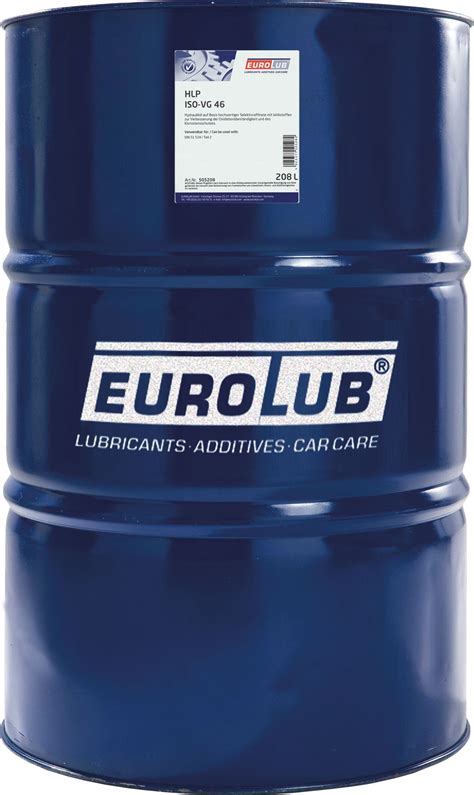 EUROLUB Hydrauliköl HLP ISO VG 46 208l Fass