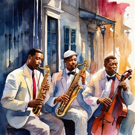 New Orleans Jazz Trio Musicians Free Stock Photo Public Domain Pictures