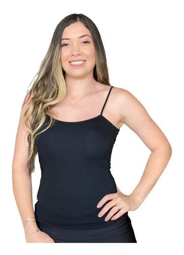 Kit 6 Blusinhas De Alcinha Feminina Basicas Promoção Frete grátis