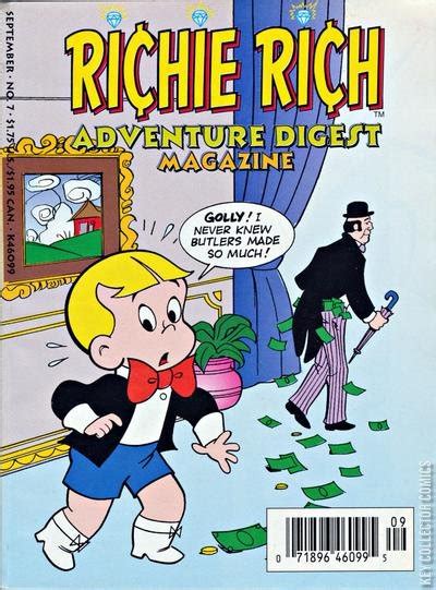 Richie Rich Adventure Digest Magazine 7 Published September