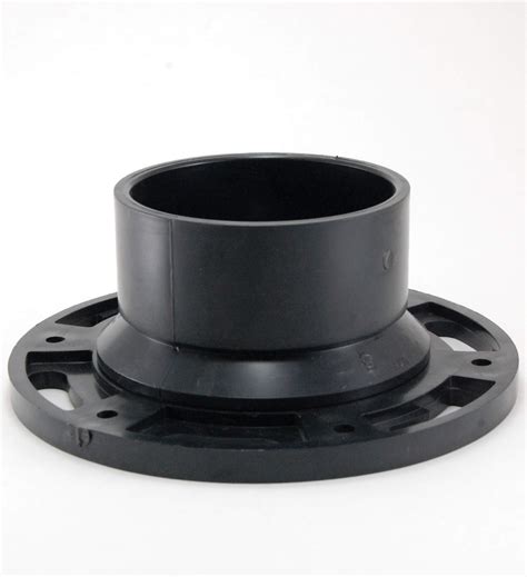 ABS Adjustable Closet Flange Hub ABS Drain Waste Vent DWV