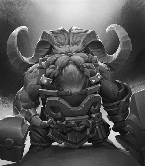 Artstation Doodle Ornn Blake Byun Fanart League Of Legends