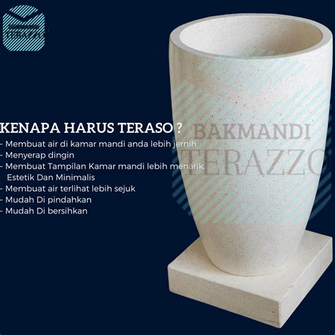 Jual BAK MANDI TERAZZO TIPE DUNDUNG BAK AIR TERASO BAK AIR