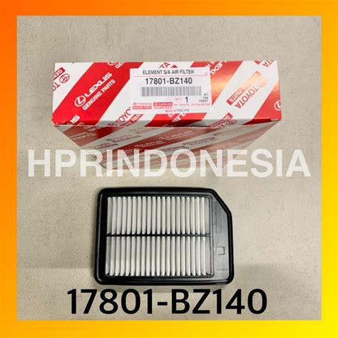 Jual Air Filter Saringan Udara Mesin 17801 BZ140 Toyota Agya 1 0 1000cc