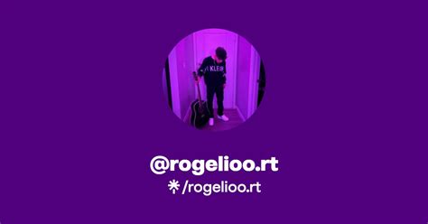 Rogelioo Rt Instagram TikTok Linktree