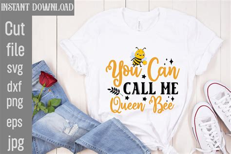 You Can Call Me Queen Bee Svg Cut File Graphic By Simacrafts Creative