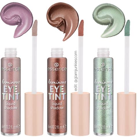 Essence Luminous EYE TINT Liquid Shadow Neue Farben