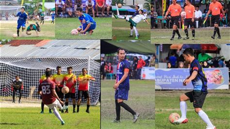 AKSI PEMAIN SEPAK BOLA DI PIALA BUPATI NATUNA 2022 LEWAT FOTOGRAFI