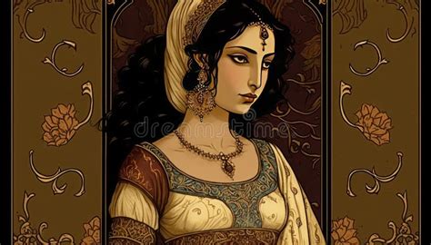 Una Pintura De Scheherazade La Legendaria Imagen De Reina Generativa Ai