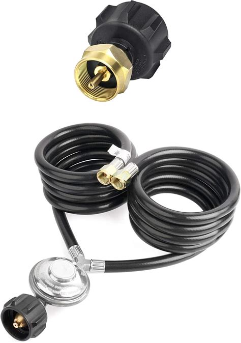 Amazon GASPRO 6FT Propane Regulator With Double Hoses Comes With